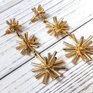 BaubleBar Atomic Starburst Long Earrings